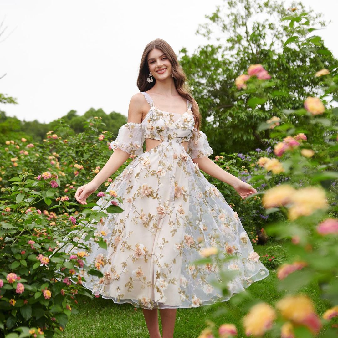 haute couture cocktail dresses Glitter Tulle Short Dress By Ladivine CD0212 – Ariststyles Engagement Parties JULY42026 Variant:C64 How to Pair Blue